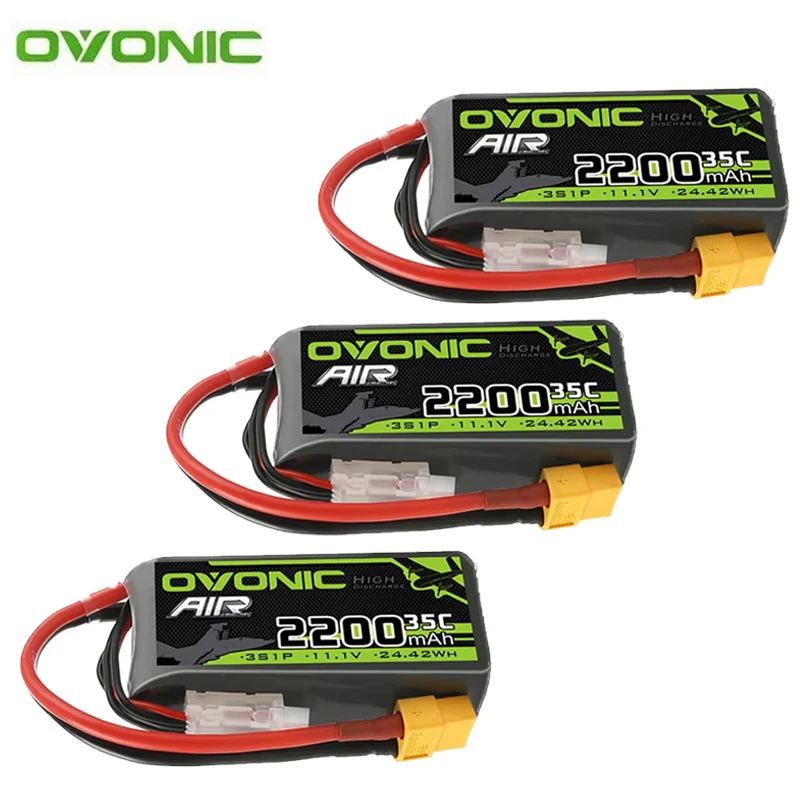 OVONIC 3S/11,1 V 2200 mAh 35C Lipo Batterie Für RC Hubschrauber Quadcopter FPV Racing Drone Teile 11,1 V Batterie