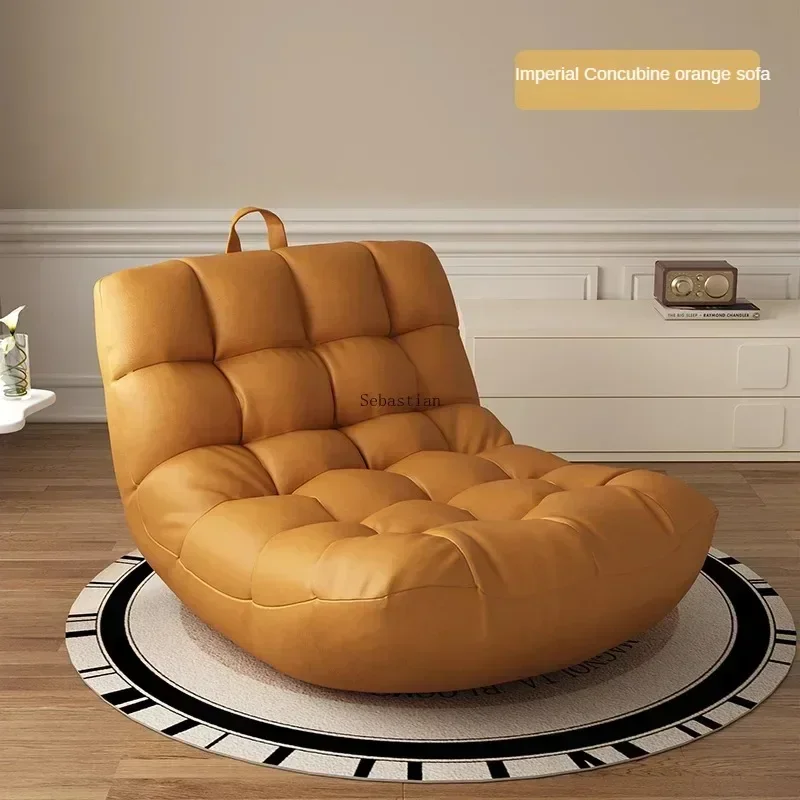 Solo Sofa Lazy Couch Tatami Living Room Bedroom Lovely Leisure Single Chair Rocking Chair  Sofa Bed Reading Chair Balcony