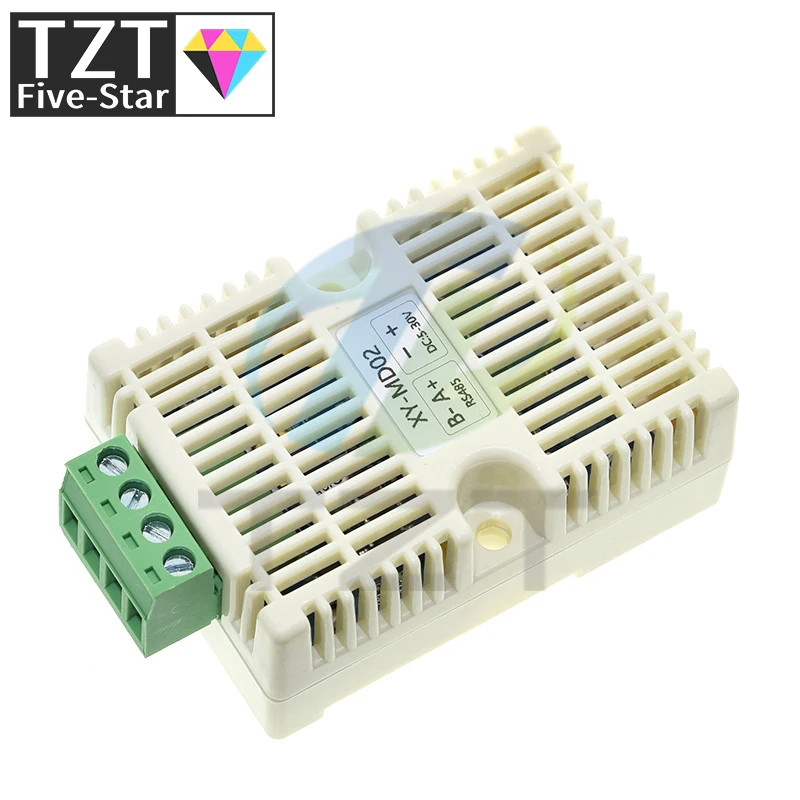 TZT XY-MD02 Temperature and Humidity Transmitter Detection Sensor Module Modbus SHT20 Temperature Sensor RS485 Signal Analog