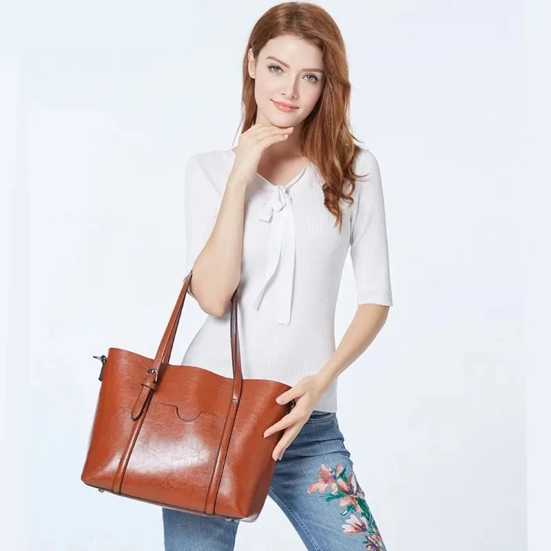 Women\'s Handbag Designer Messenger Bags Large Shopper Totes inclined shoulder bag Sac A Main Ladies Soft Leather bag