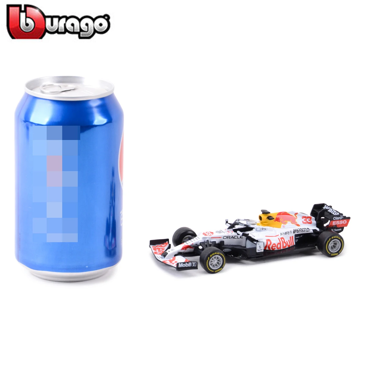 Bburago 1:43 2021 F1 Redbull Honda RB16 RB16B #11 Perez /33 Max Turkish White Painting Formula Racing Diecast Model Car