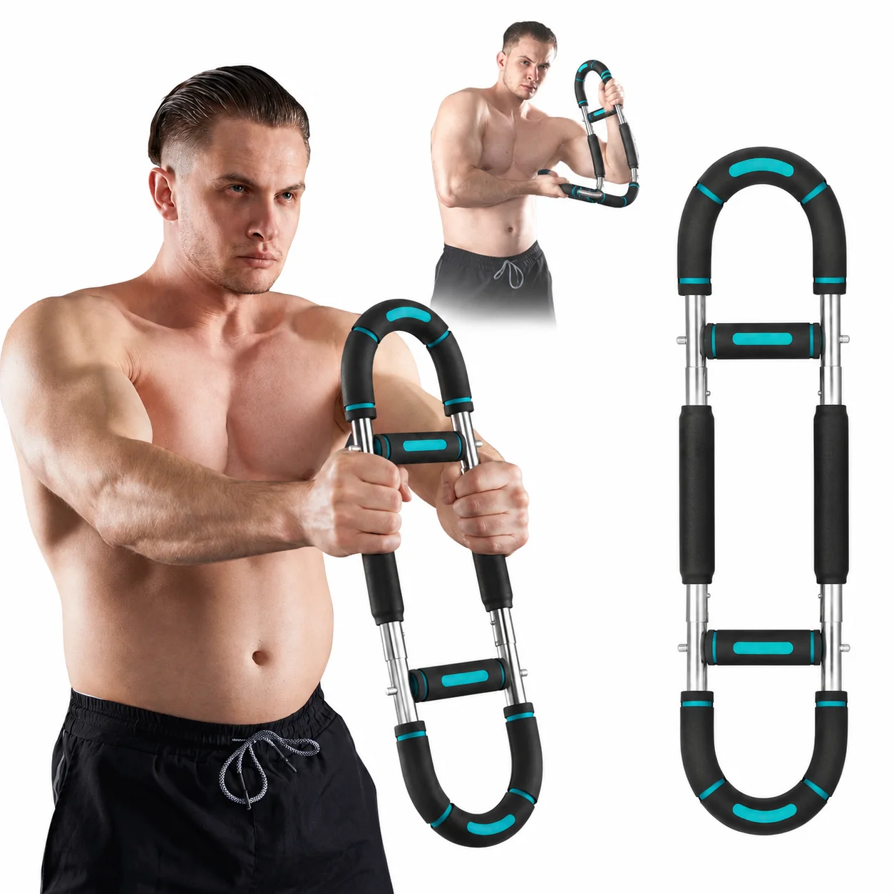 Push Up Stand Bar - قضبان تمارين الضغط من الفولاذ المقاوم