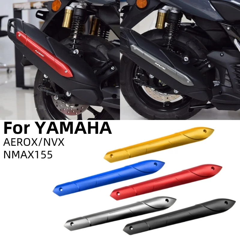 

Motorcycle Accessories for YAMAHA NMAX155 AEROX/NVX CNC Aluminium Exhaust Heat Dhield Protector Guard Cover Modification