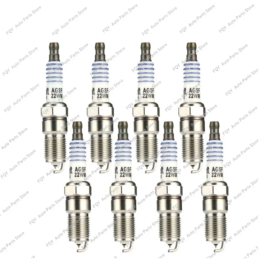 

8PCS For Ford 5.4L 6.8L AGSF22WM SP-479 Motorcraft SP479 Spark Plugs