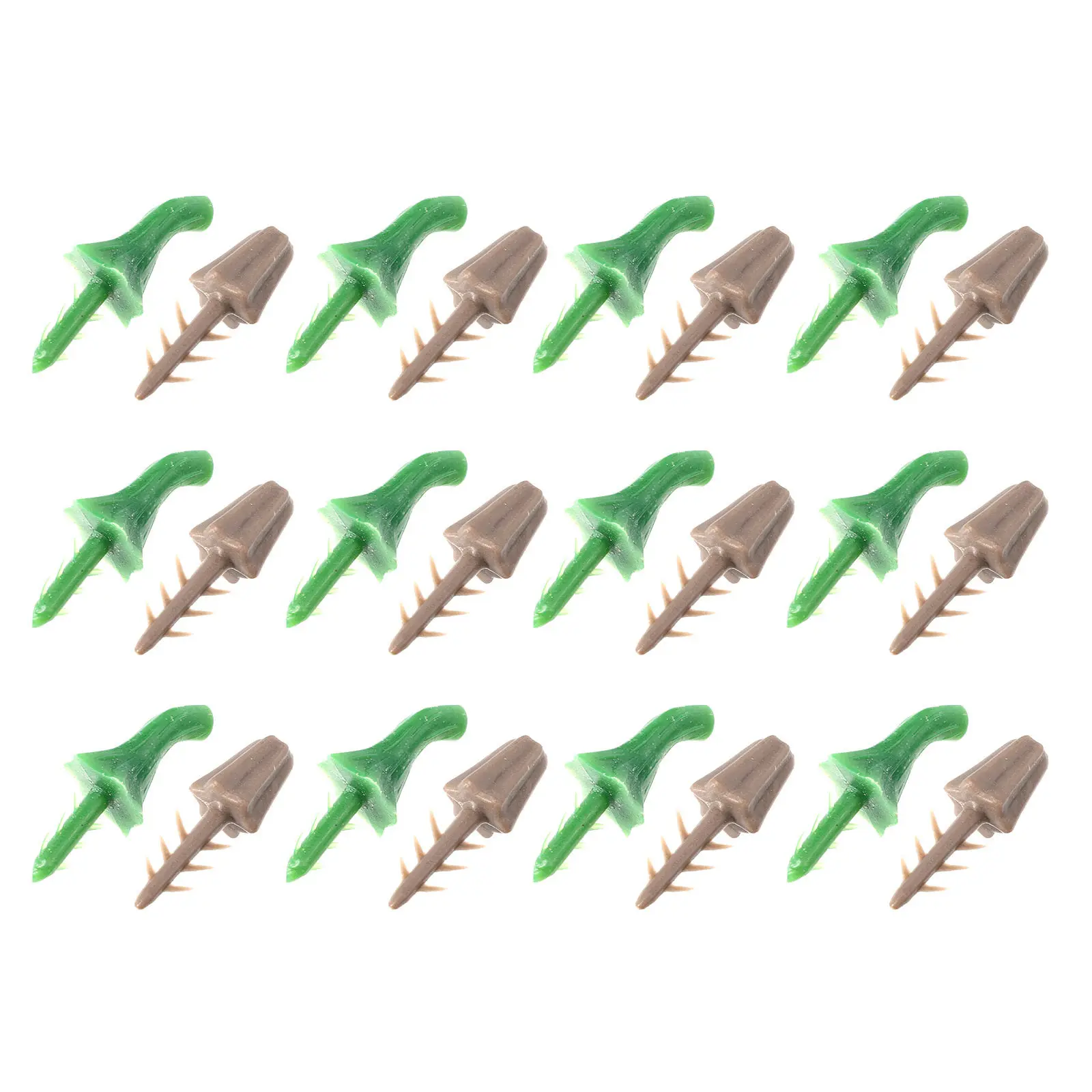 100Pcs Realistic Plastic Pumpkin Stems for Halloween DIY Decoration Crafting Pumpkin Making Tool Party Carnival Supplies - view 6