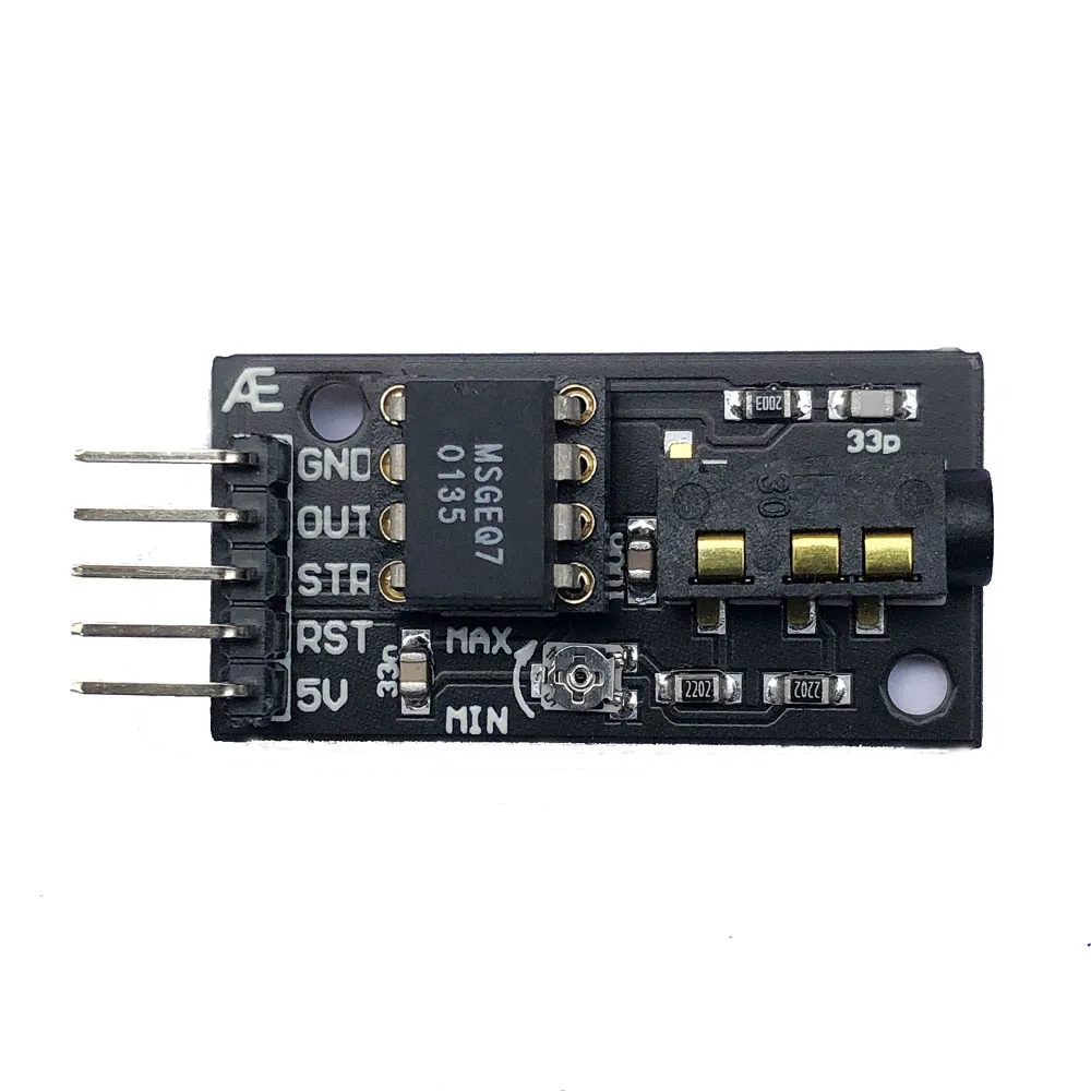 

MSGEQ7 Audio Processing Graphic Equalization Filter Signal Analysis Module ARDUINO AVR