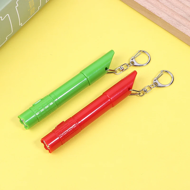 

2/5Pcs 3-in-1 Flashlight Whistle Lanyard Ballpoint Pen Field Outdoor Camping Emergency Portable Light Ballpoint Pen