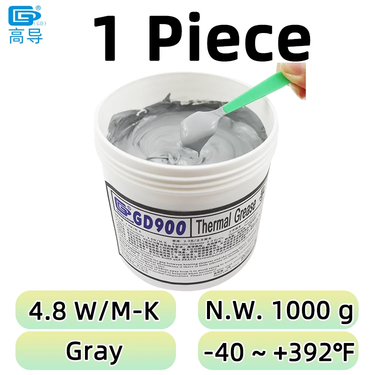 GD900 GD007 GD-2 Koelpasta Nettogewicht 1000g voor CPU GPU LED PS5 Printer Koeling Koeler Pasta Gips Koellichaam Compound CN