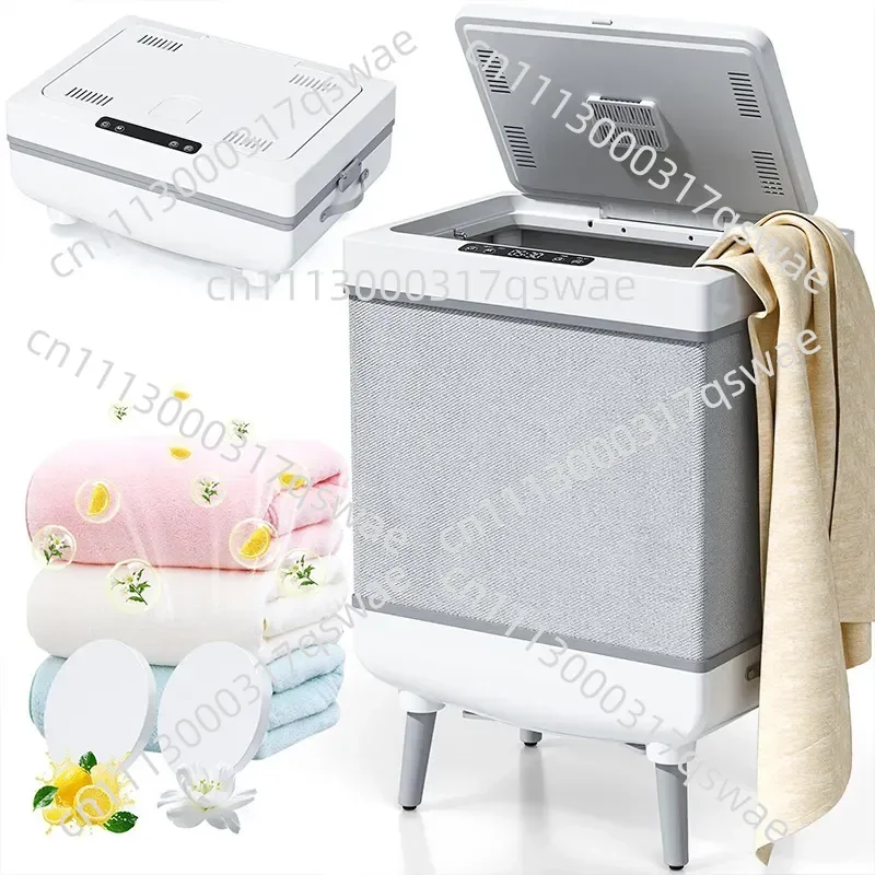 Foldable 35L Towel Warmer Bucket Large Capacity Towel Dryer With LED Display