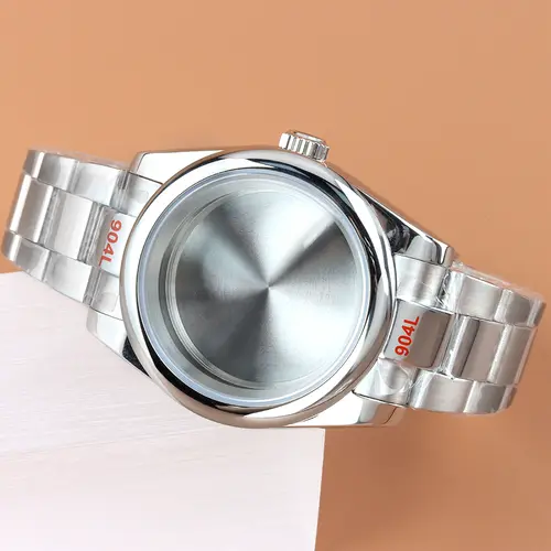 For 36mm/39mm Datejust Case Stainless Steel NH35 Watch Case Fit Seiko NH35 NH36 Movement 28.5mm Dial Polish Oyster Watchband - Image 22