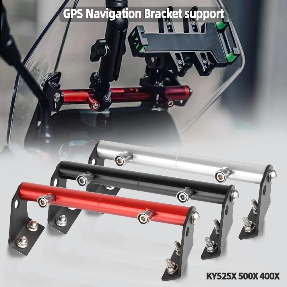 

Motorcycle GPS Navigation Holder Bracket Stand Handlebar Bracket Extension For COLOVE KY525X 500X 400X ALL YEARS 2022 2021 2020