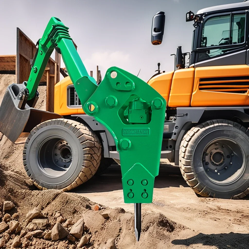 

Forestry Machinery Hydraulic Hammer breaker Side Type Hydraulic Breaker R75 for Excavator Tractor
