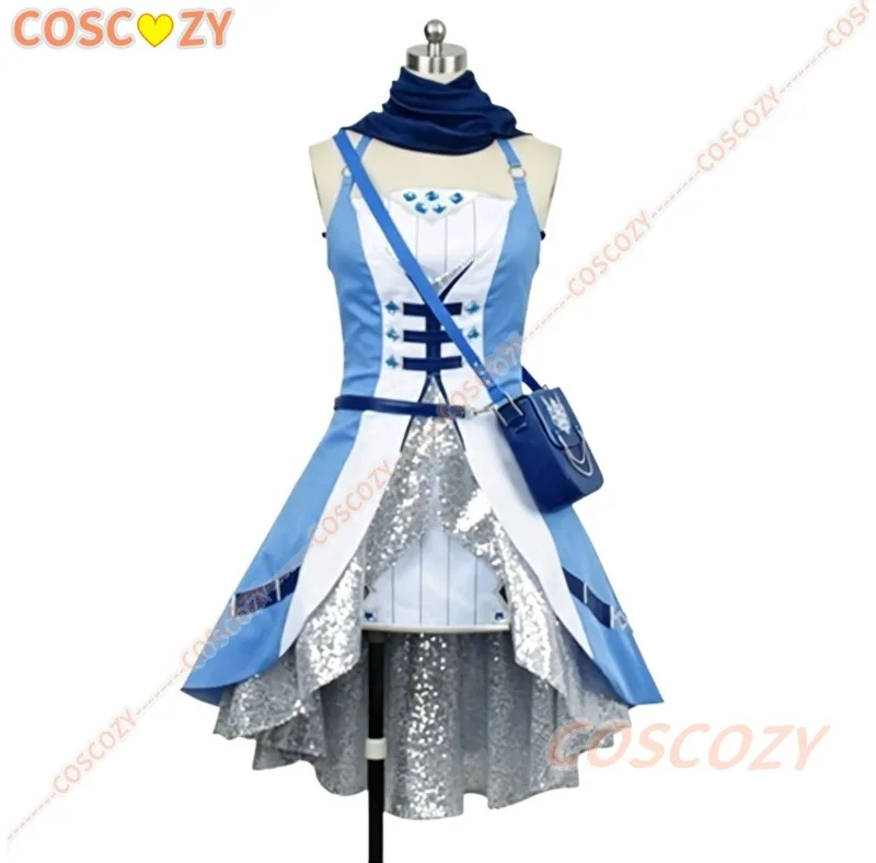 Anime Uma Musume Pretty Derby Super Creek Cosplay Costume Wig Ear Tail Halloween Christmas Party Adult Props view 2