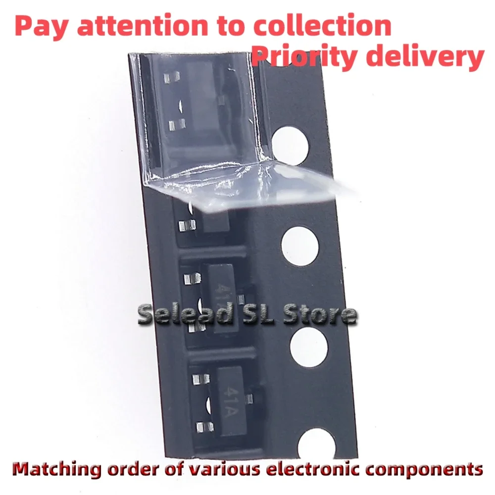 500 Buah/Lot FMMT591ATA FMMT491ATA Silkscreen 91A/41A SOT-23 MOSFET