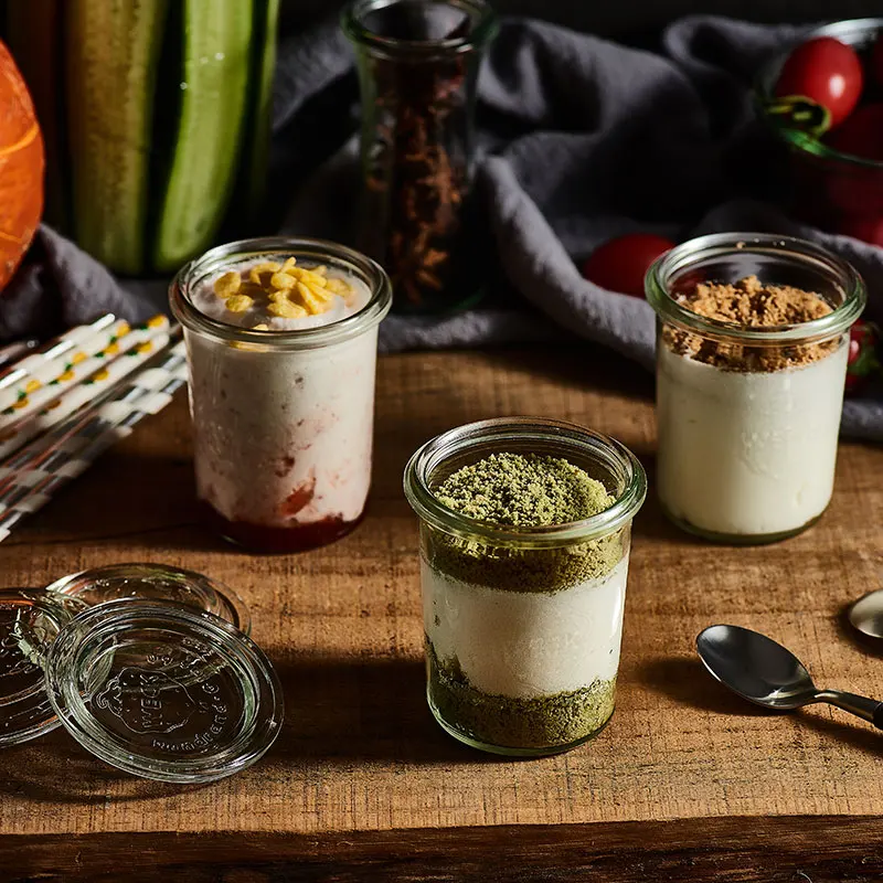 House We Vorratsglas aus Glas, Sed-Behälter zum Konservieren von Kerzen und Säften, europäischer Sle-Küchen-Aufbewahrungszylinder