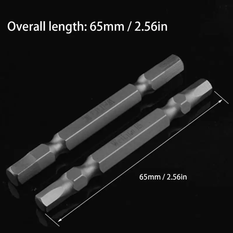 652F Pack Of 6 Double Ended Bits Effective Double Sided Bits For Convenient Household Projects