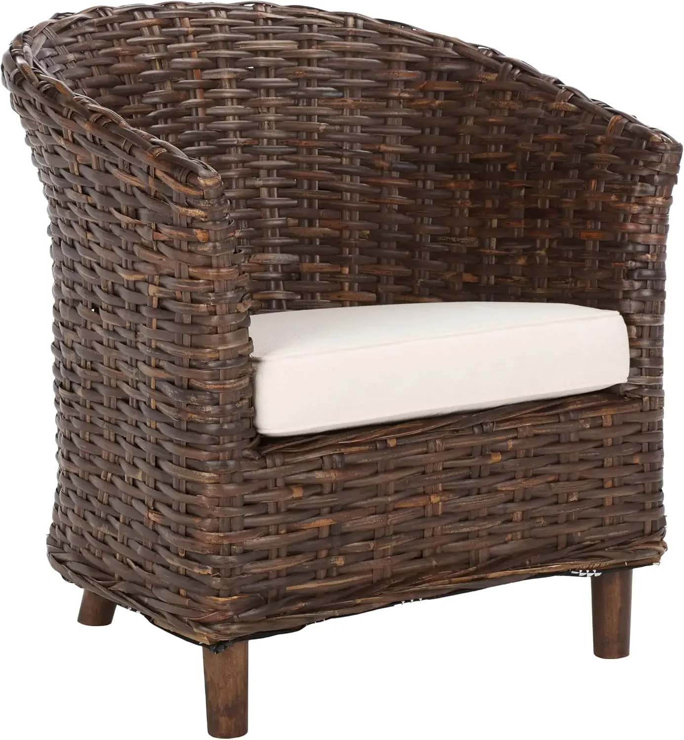 Safavieh Home Collection Omni Honey Barrel Chair