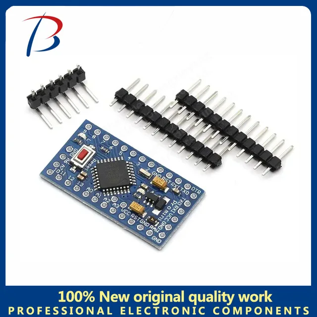 BHTx1PCS Pro Mini 3.3V/8M 5V/16m ATmega328 ATMEGA328P-AU dla Arduino