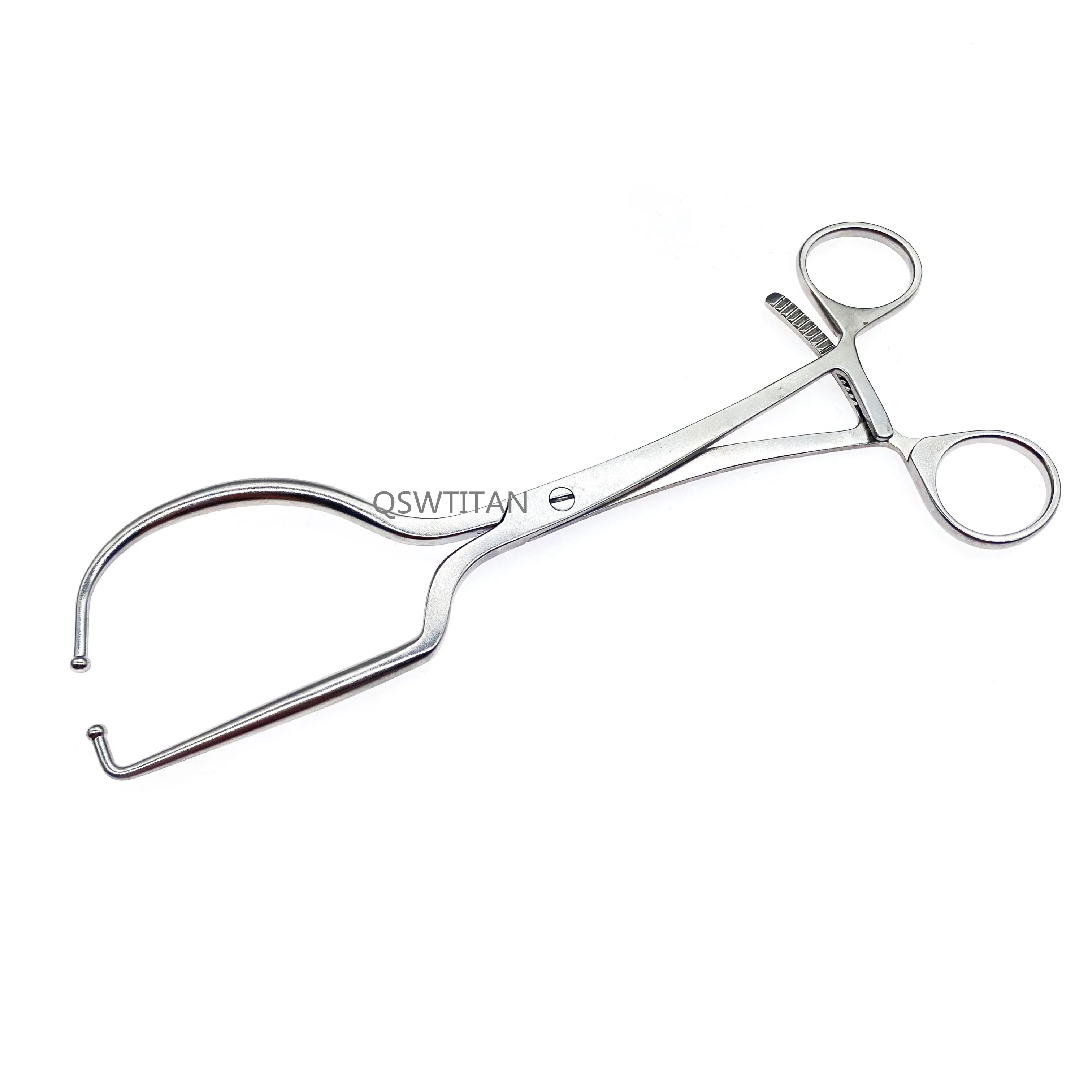 Plate Locking Forceps Half Ring Forceps with Ball Plate Holding Forceps Orthopedic Instrument