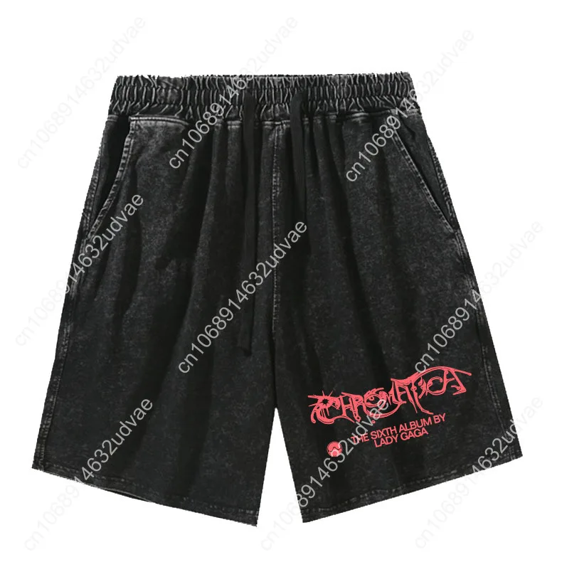 

Lady Gaga Shorts Man Woman Teenager Retro Short Pants Vintage Cotton Elastic Soft Beach Shorts Pattern Logo Customized Pant