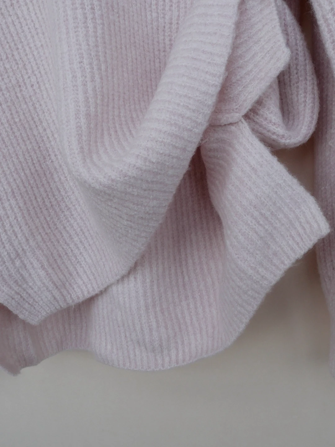 المرأة شتاء طويل Sve فضفاض صالح ثي لينة V-Ne سترة دافئة مريحة تريكو لينة الاكريليك مزيج الصوف مزيج