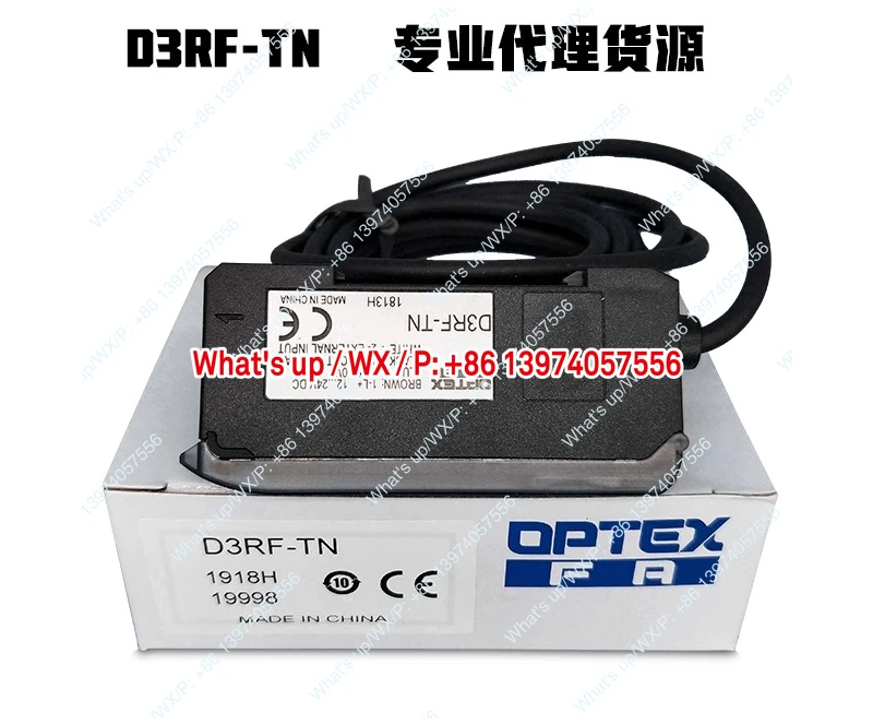 Japan OPTEX Fiber Sensing Amplifier NF-DB01-D4RF-T Replaces D3RF-TN-TP