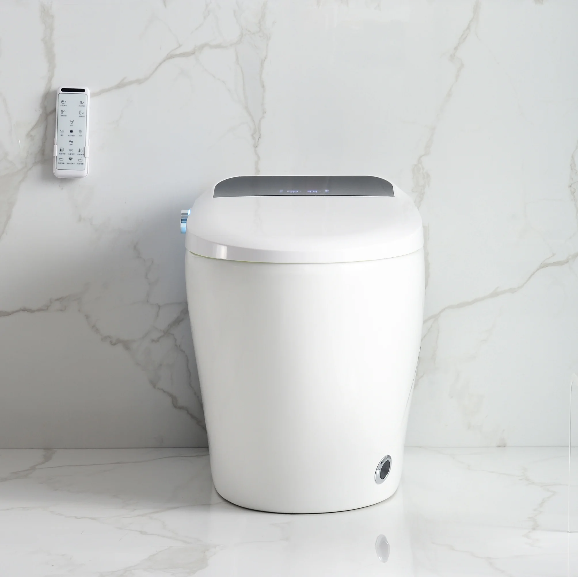 High Quality Wc Intelligent Ceramic Automatic Washing Fully Automatic Tankless One Piece Smart Toliet