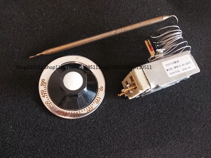 Nuevo termostato para horno de Pizza, perilla de interruptor, Control de temperatura, horno eléctrico de 500 grados