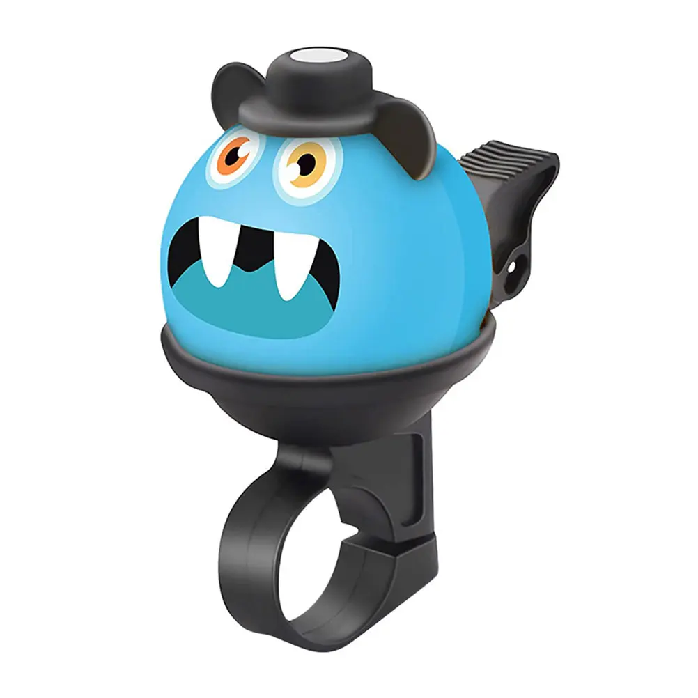 

Colorful Cartoon Bike Bell for Boys Girls and Youth Lightweight Noiseless Operation Smooth Trigger Response Road Trail Bell