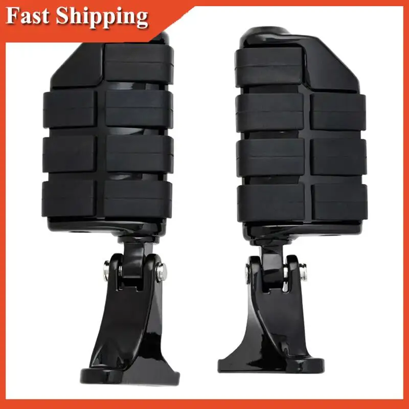 

A90E-Black Rear Passenger Foot Pegs Bracket Mount Kit For Electra Street Glide