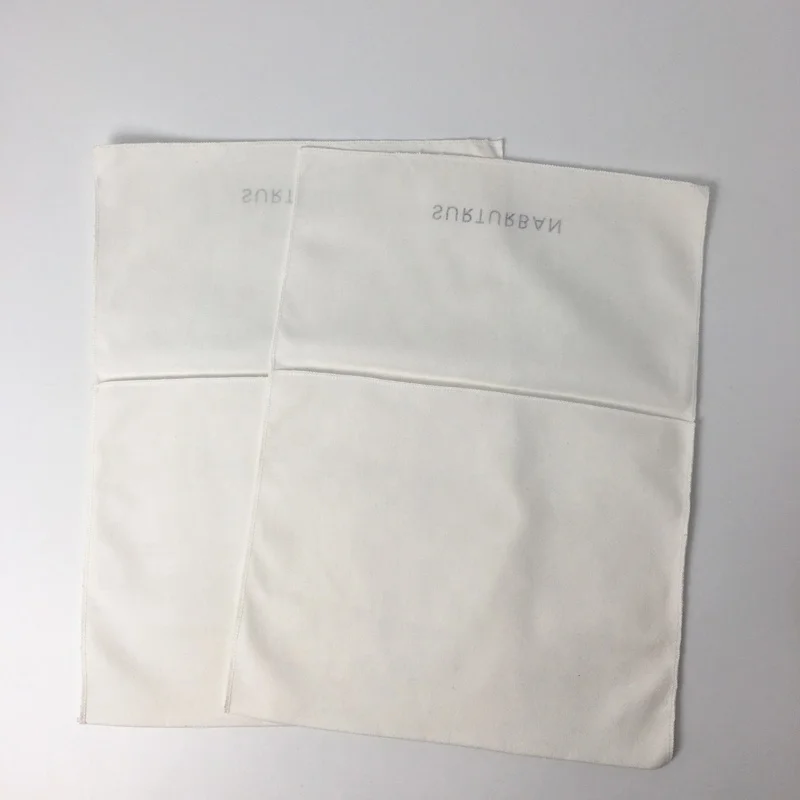 Custom white pouch envelope canvas fabric dust bag wholesale custom ring pouch packaging for earring