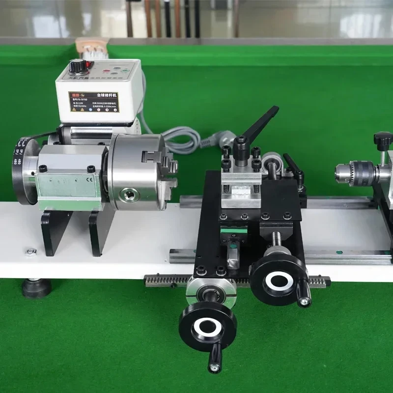 

New CE Certification FS-7075D Variable Speed Upgraded Billiard Snooker & Pool Cue Repairing Lathe hine for workshop