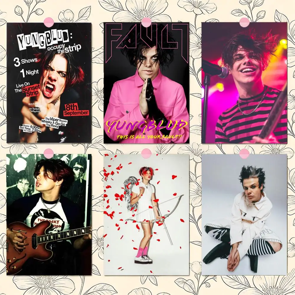 Y-Yungblud Hot Singer Poster Premium PP Wall Decal - Peel & 