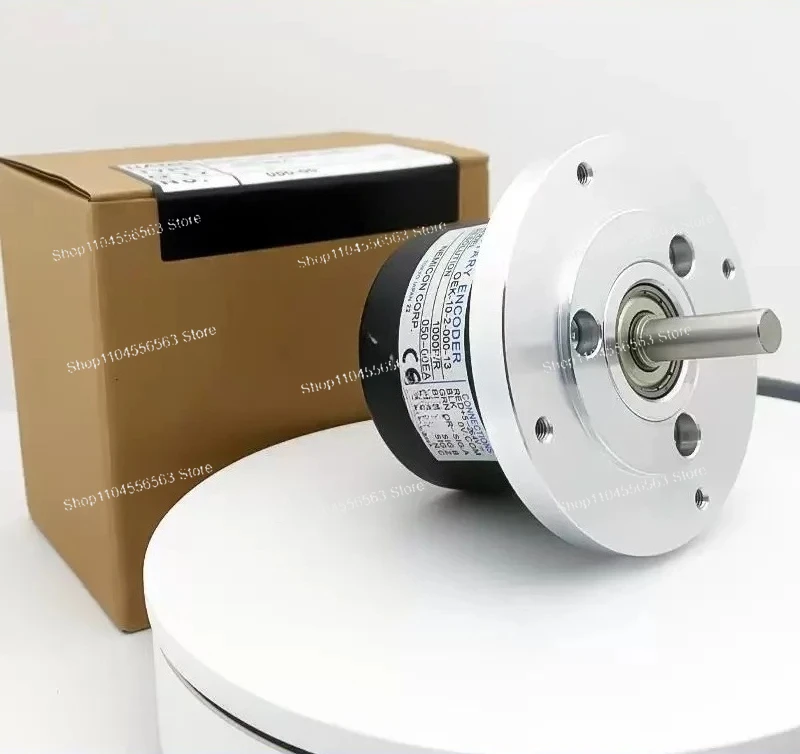 OEK Series Optical Rotary Encoder 100-5000 PPR Incremental with Multiple Output Types for Industrial Motor Feedback