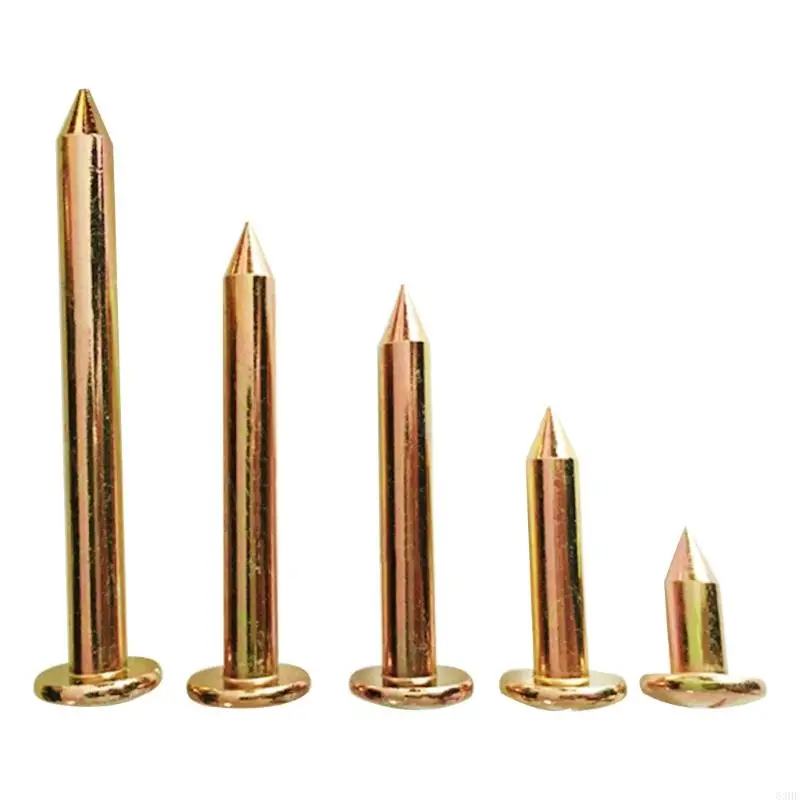 

63HF 3/5/7/8/10cm Nails Surveying Steel Nails Limit Mark Survey Stakes Consturction High Hardness Nails for Consturction