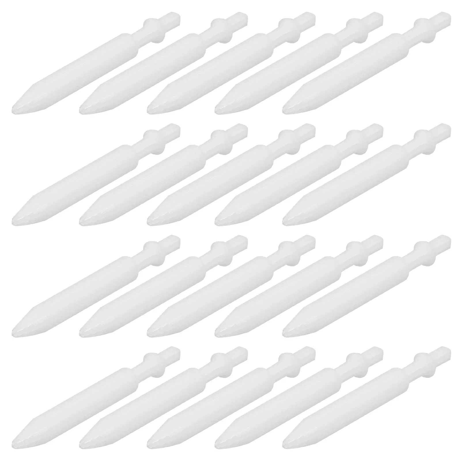 

20 Pcs Pen Tip Eternal Pencil Nibs Acrylic Paint Pens Replacement 0 7mm Double Line Markers Nylon Tips Replacement Acrylic Brush