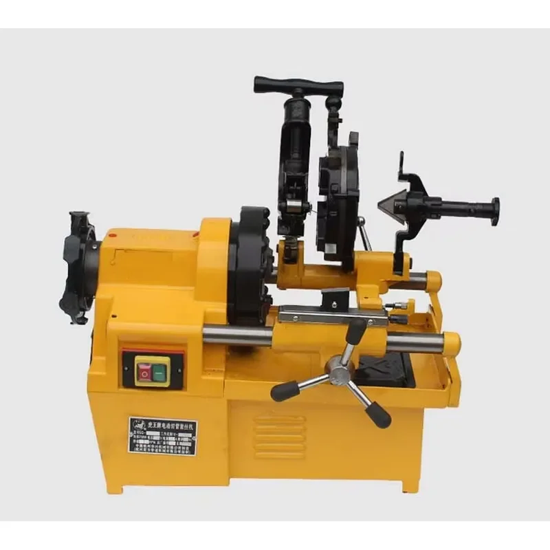 4 Inch Electric Pipe Threading Machine Pipe Threading Machine 1/2-2 Heavy Automatic Pipe Threader