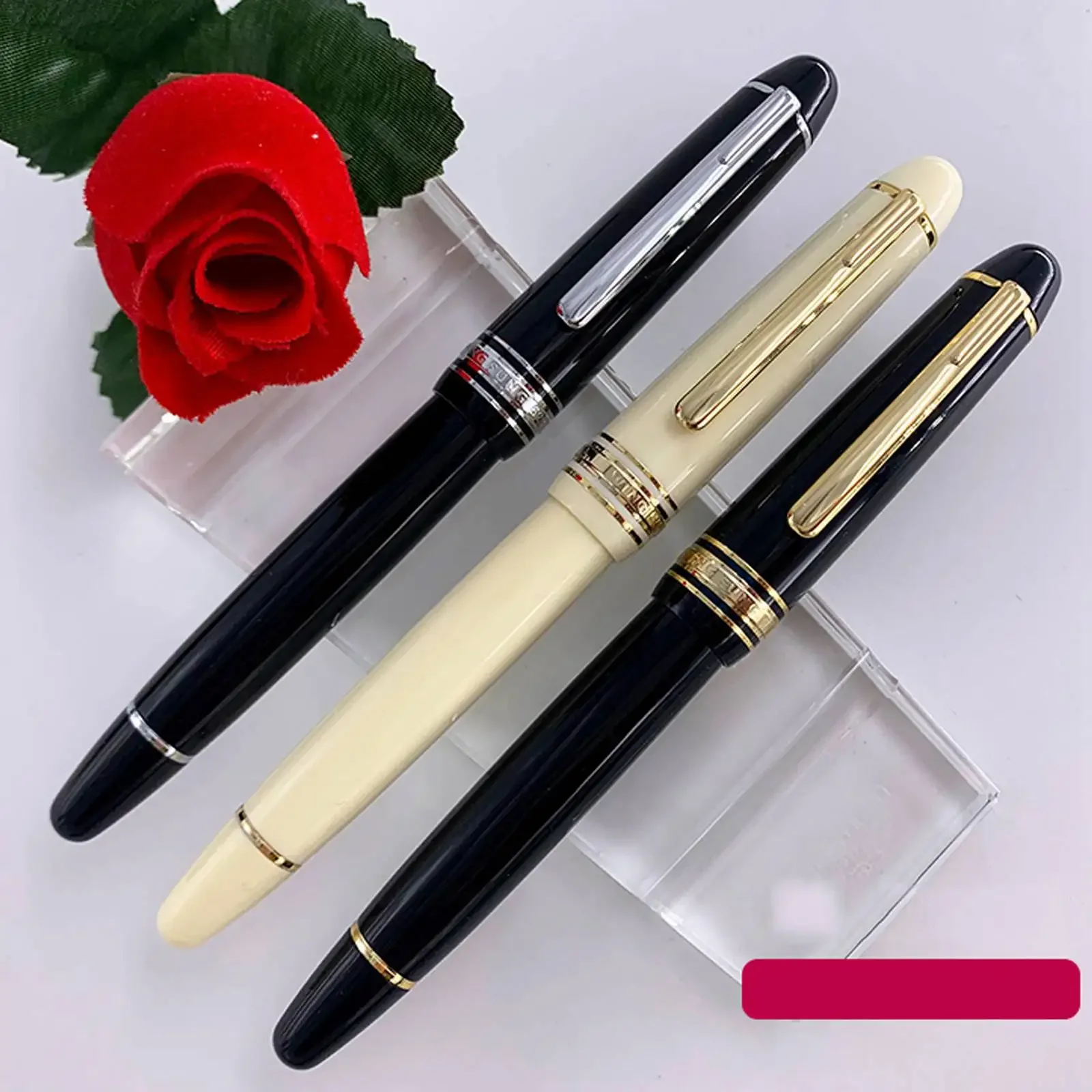 Yong Sheng 628 Fountain Pen with #26 Iridium EF F nib Screw cap Resin Ink Pens Calligraphy Practice Writing Business Office Pen