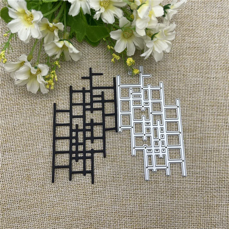 Block hollowing Frames background Metal Cutting Dies Stencils For DIY Scrapbooking Decorative Embossing Handcraft Template