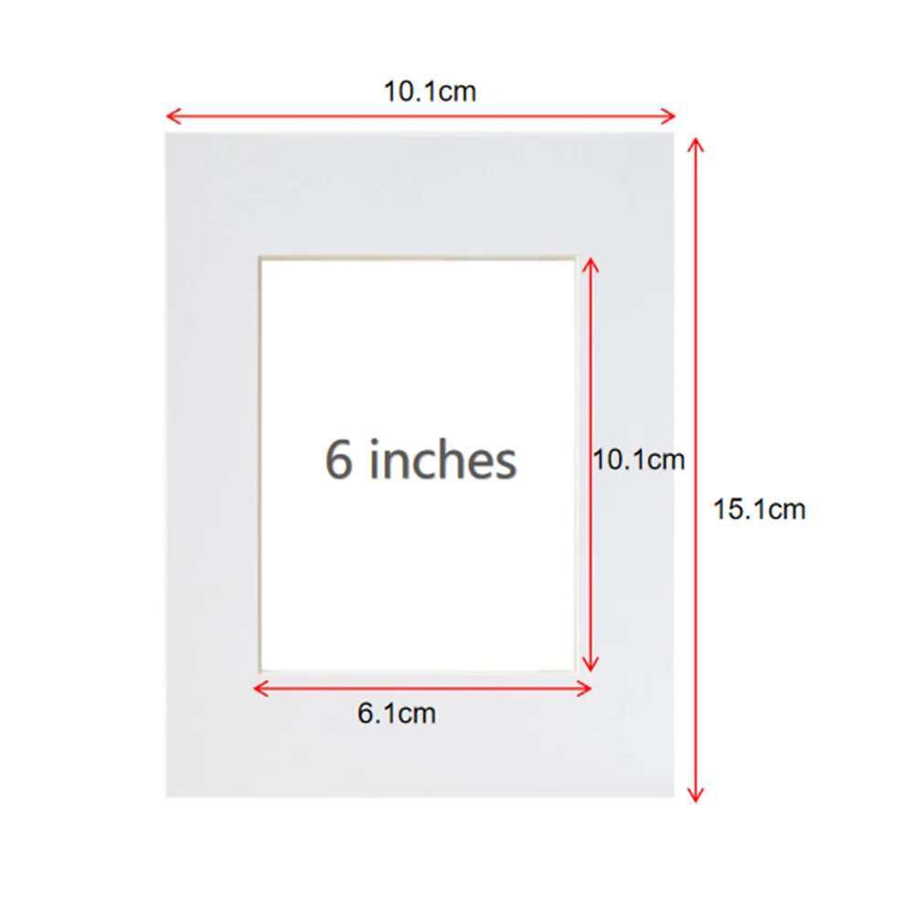Cardstock Sheets Photo Frame Inserts For Home Decor Personalized Home Decoration Mats Photo Frame Quick Mounting Sturdy Paper