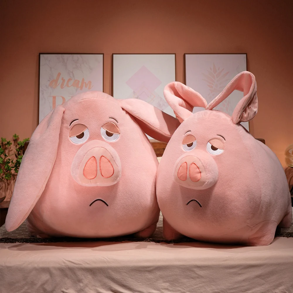 

Adorable Mythical Flying Pig Plush from Nezha Legend, Chubby Cheeks Stuffed Animal Chinese Anime Fantasy Gifts Fairy Tale Lovers