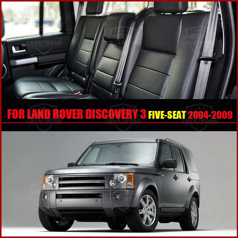 Car floor mats for Land Rover Discovery 3（FIVE SEAT）2004 2005 2006 2007 2008 2009 Custom auto foot Pads Interior Accessories