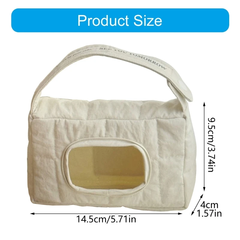 J15U Breathable Reusable Wipes Container Compact Design for Strollers and Car Seats