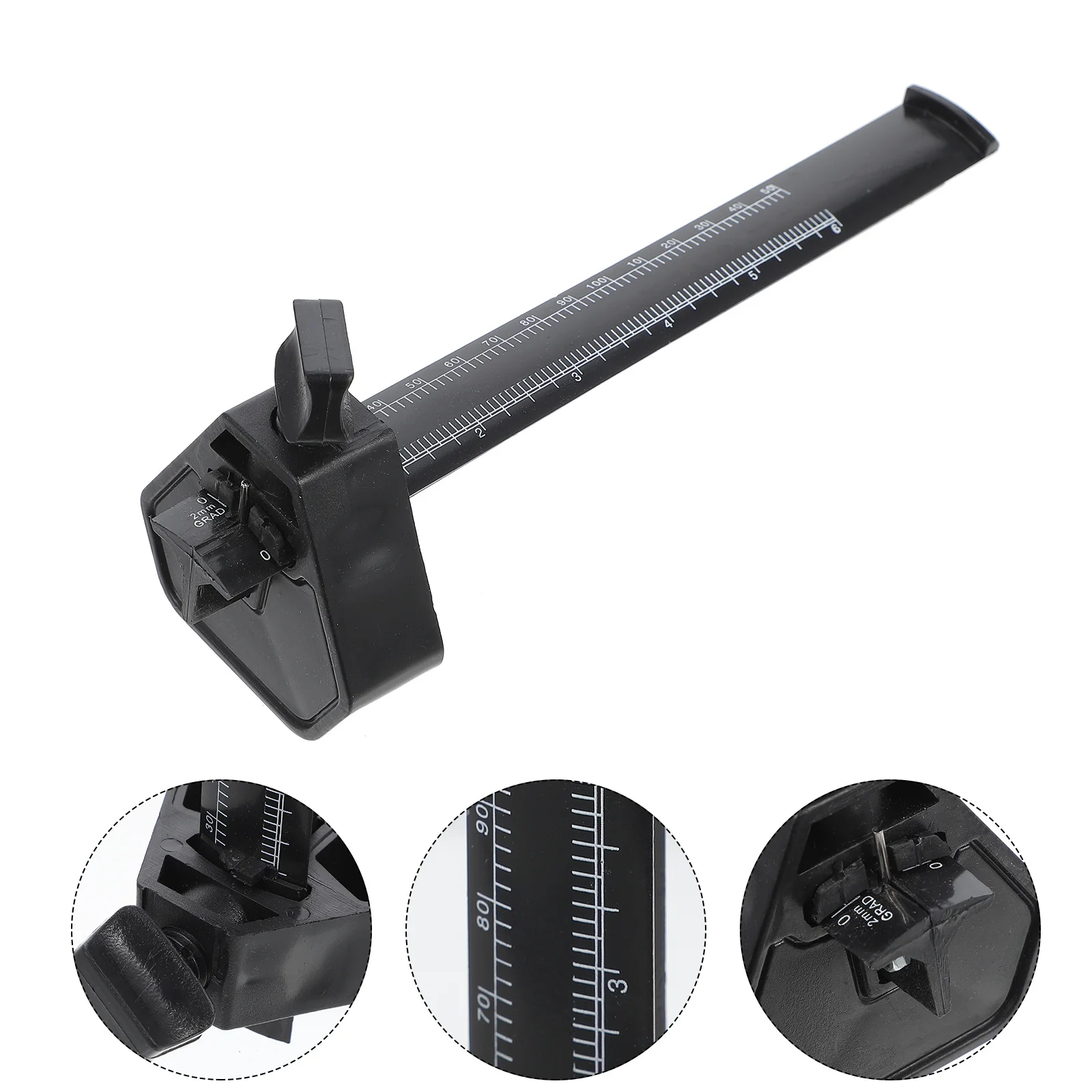 

Carpentry Scriber Marking Gauge for Hardwood Softwood Precision Lines Comfortable Handle Lightweight Measuring Tool Supplies