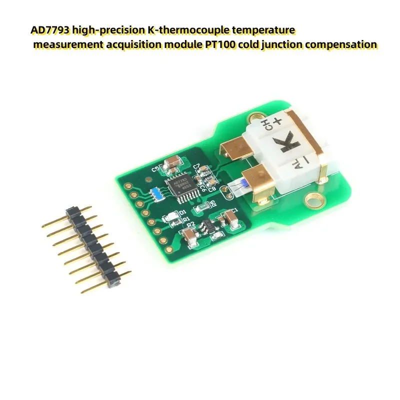 AD7793 high-precision K-thermocouple temperature measurement acquisition module PT100 cold junction compensation