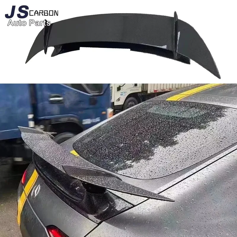 For Mercedes Benz AMG GT GT50 GT63 GT53 4 door car Carbon Fiber Rear Spoiler Duckbill Car Wing  Retrofit the rear wing body kit