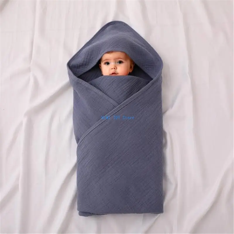 24BE مقنعًا بغطاء طفل منشفة أربعة طبقات من منشفة حمام مقنعين للجنسين.