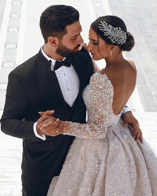 Abito sposa paillettes shop