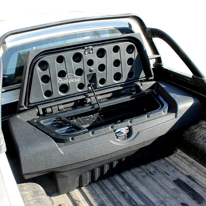 Universal Plastic Storage pick up Truck bed Tool Box Waterproof Toolbox for hilux /dmax /navara