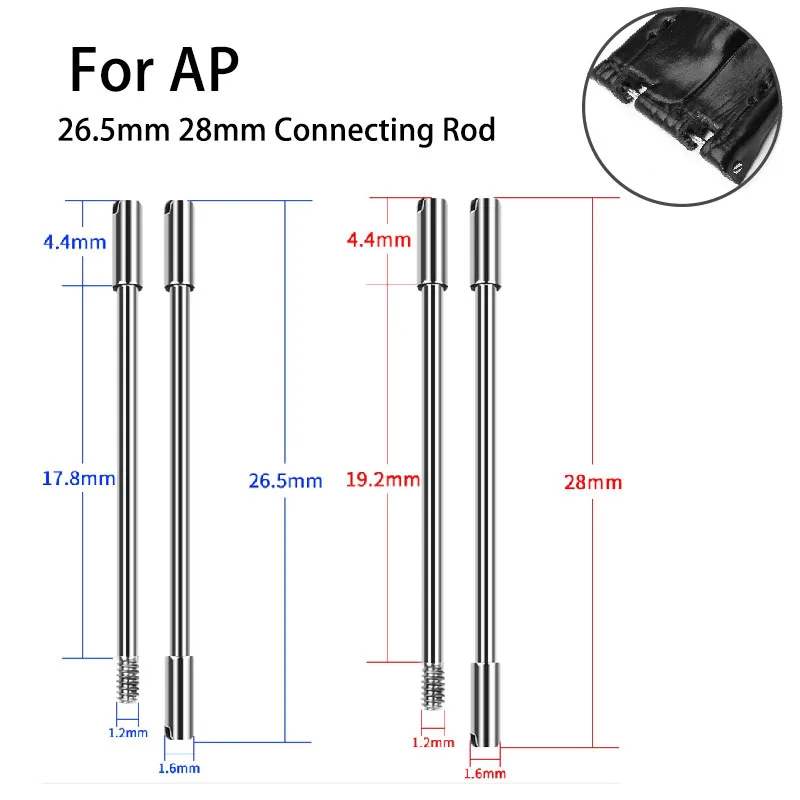 2/4 шт./комплект, ремешки для часов из нержавеющей стали